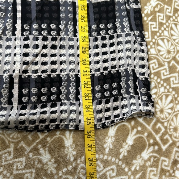 NWT Thakoon Design Nation Womens L Carnaby Street Dotted Shift Dress Black Gray - Picture 12 of 12